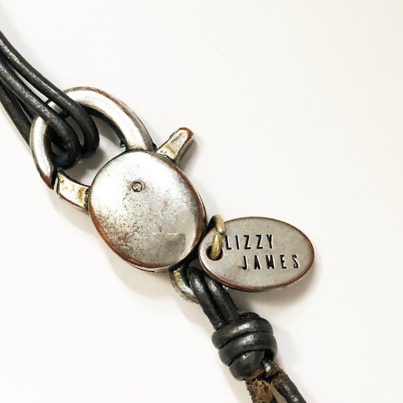 ⭐️HOST PICK⭐️ Lizzy James Handmade Silver Metallic Necklacebracelet - Picture 5 of 6